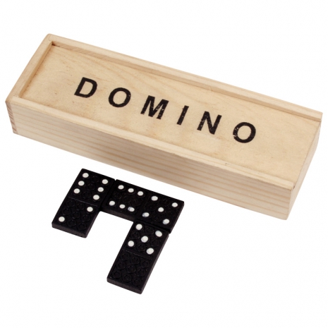Dřevěné domino - Klasické počítací 15*5,5 cm