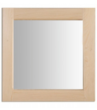 Zrcadlo čtvercové 64x64cm - Ořech 