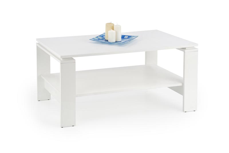 Konferenční stolek Andrea 110x65x52cm - Bílá