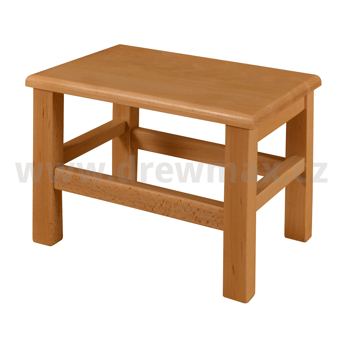 Dřevěná stolička v.26cm - Olše