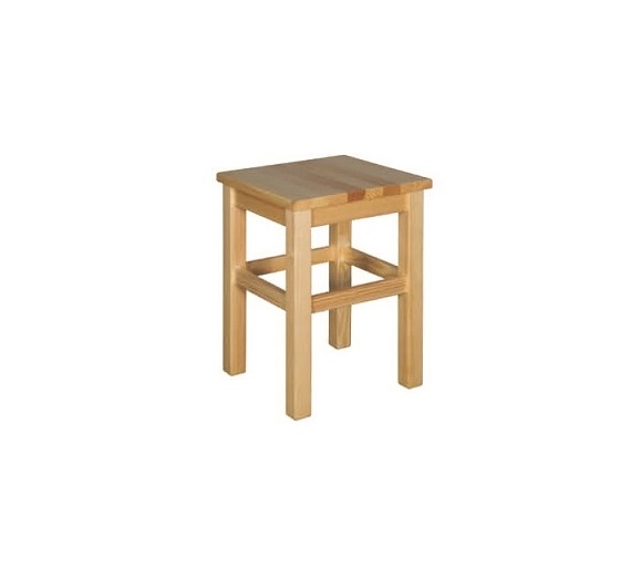 Dřevěná stolička v.45cm - Borovice