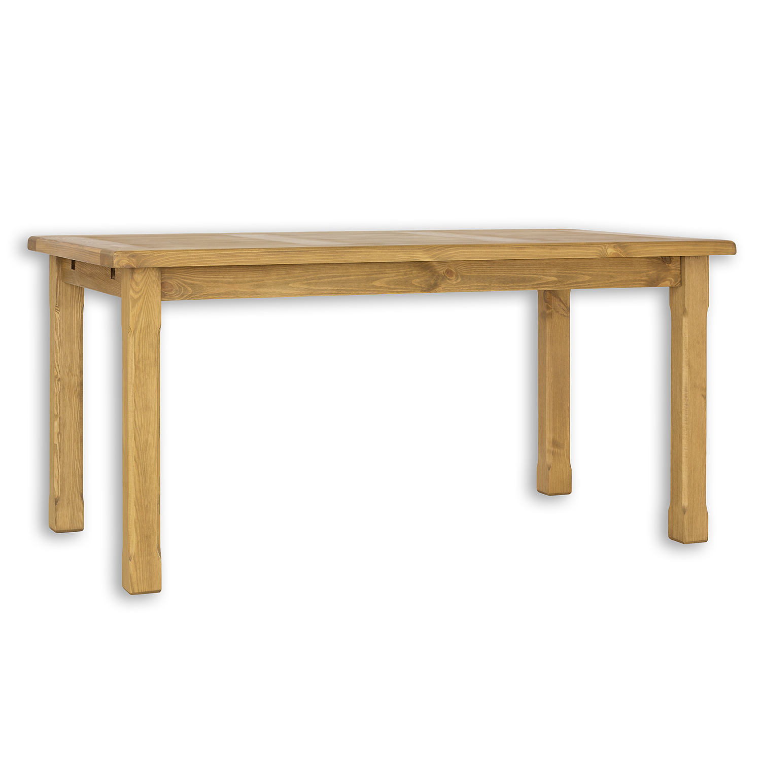 Jídelní stůl z masivní borovice, 120x76x80cm - Rustikal 