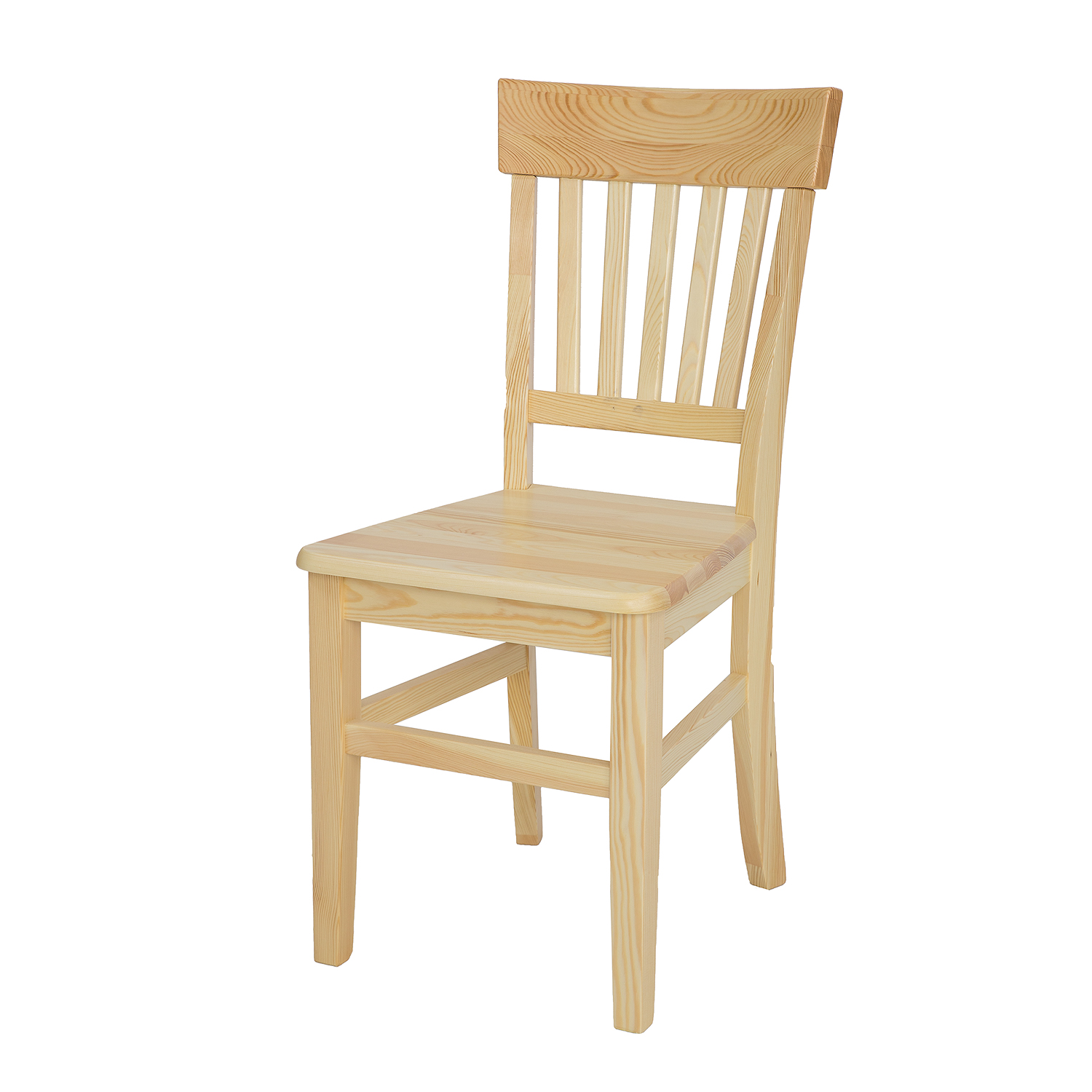 Dřevěná židle KT119 Borovice  - 41x39x92cm