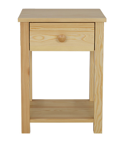 Noční stolek z masivní borovice 40x36x55cm - Borovice 