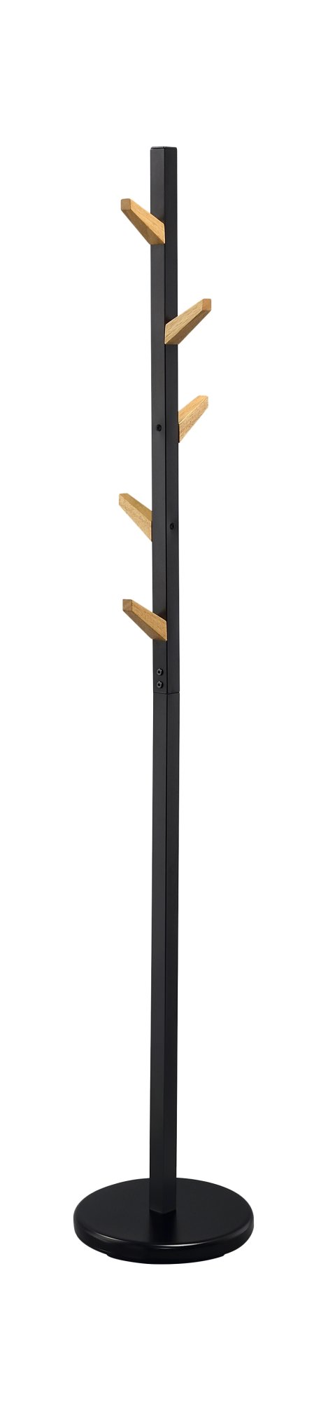 Stojanový věšák 28x177cm - Černá - Přírodní