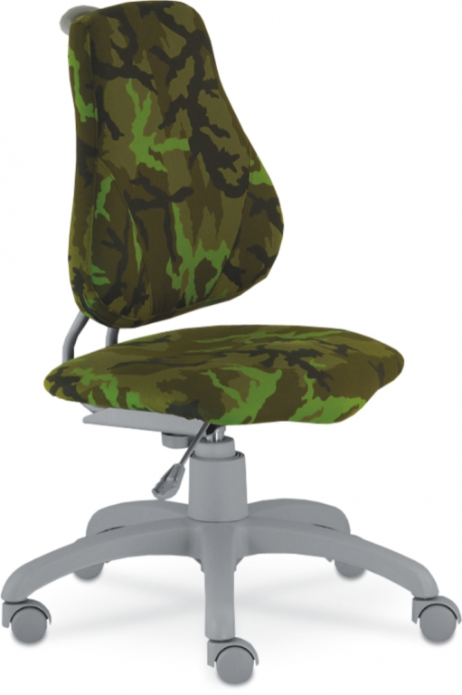 Rostoucí židle Fuxo Army  - Zeleno-hnědá