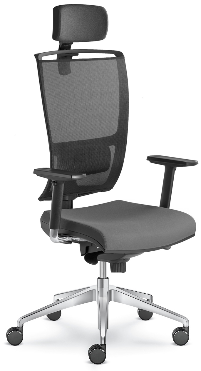 Kancelářšká židle Lyra Net 200-SYS-HO - Černá